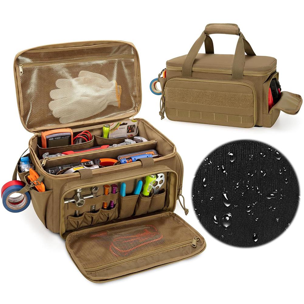 

14inch Tool Handbag with 5 Pockets Tool Tote Bag Hand Tools Carry Bag for Mechanic Electrician Carpenter Builder Plumber China Mainland