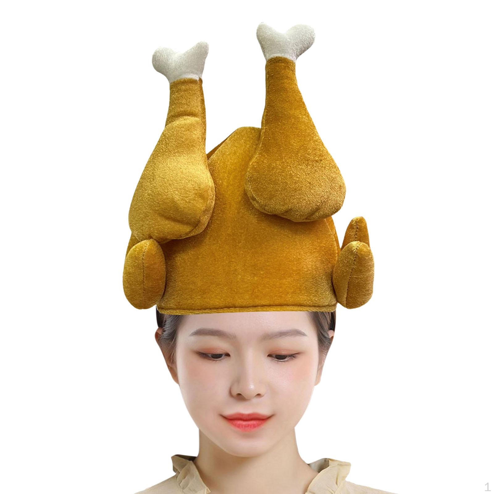 Thanksgiving Roasted Turkey Hat DIY Crafts Fancy Dress for Party Favors Supplies