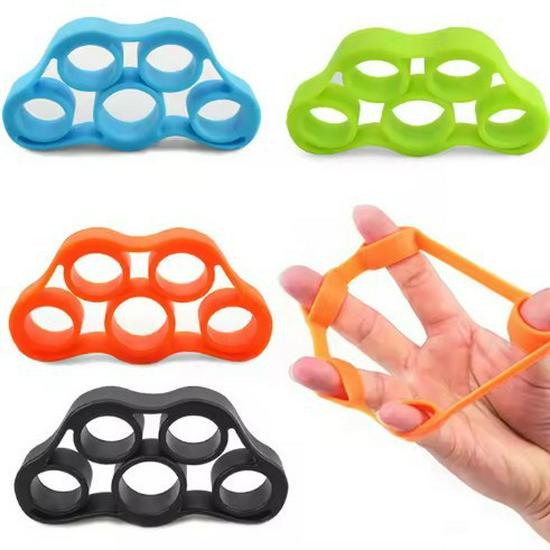 Finger Exercise Silicone Grip Strength Trainer & Separator