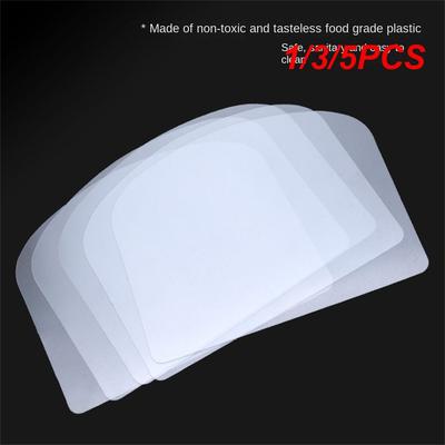 1/3/5PCS Cake Blade Tasteless Durable Transparent Soft Cake Tool Dough Scraper Food-grade Hygienic Plastic Kitchen Tools