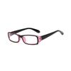 3 Colors Classic Vintage Square Frame Myopic Eyeglasses for Women Men Ultralight Small Prescription Eyeglasses Classic Short Sight Glasses