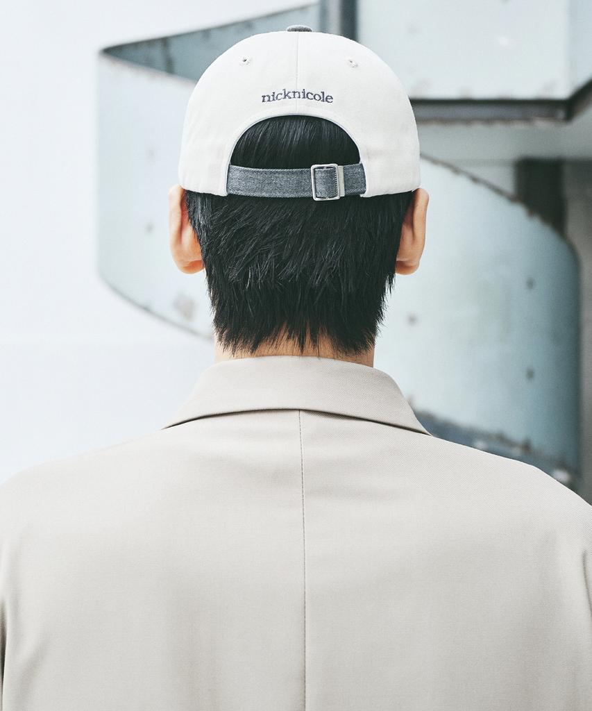 Nigaennikol Nn Dotcom Signature Ball Cap_Twotone Charcoal