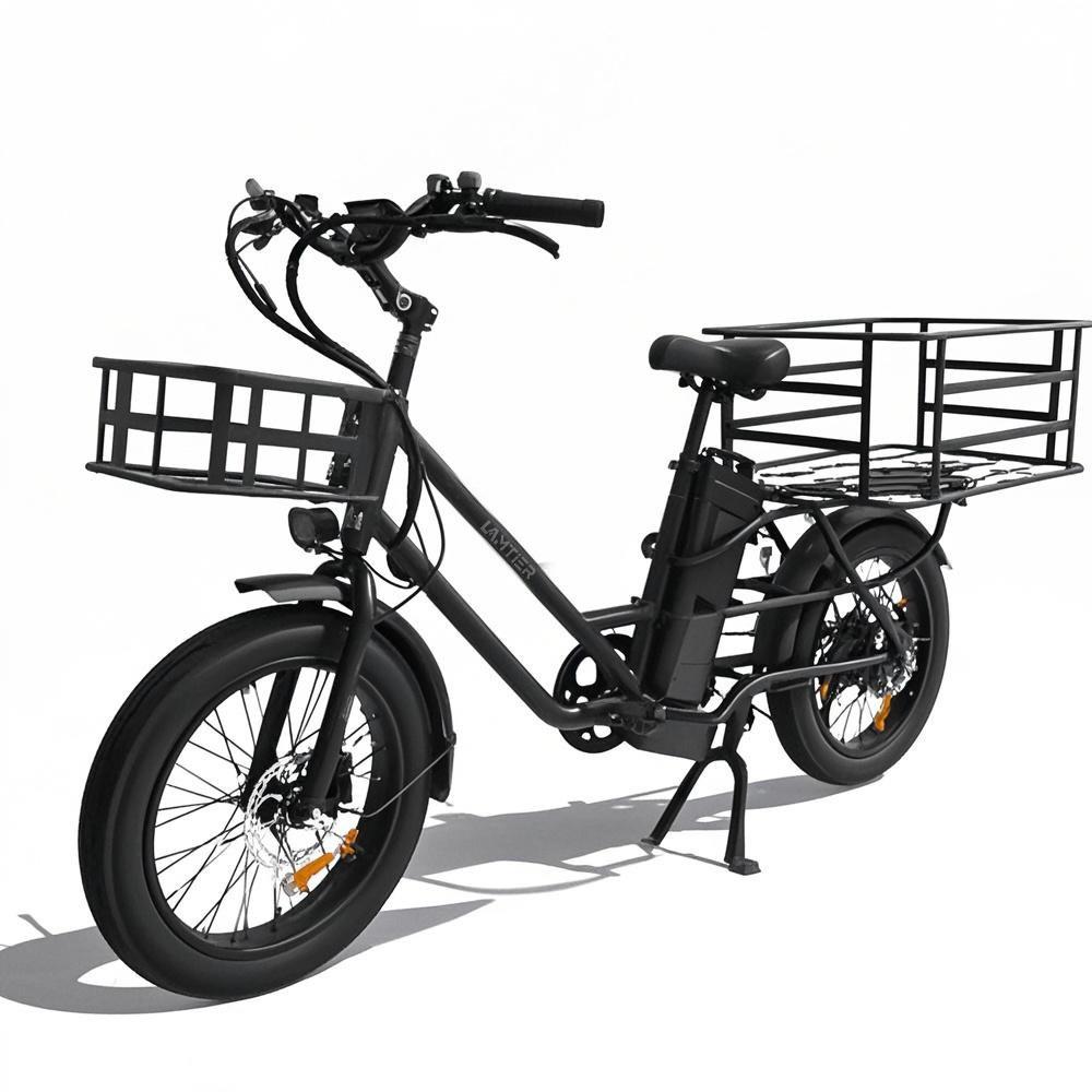 Elektrofahrräder Lamiter 20" 750W 48V 20.8AH Erwachsenen E-Bike Höchstgeschwindigkeit 45Km/h Maximale Reichweite 120Km Zuladung 300Kg K750