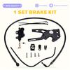 NEW-Rear Brake Caliper Pedal Set Brake Kit Brake Hose Lever Kits Motorcycle Parts For Talaria Sting MX3 MX4 MX5