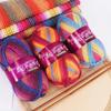 Sydney Rainbow Dyed Hand-Knitted Yarn for DIY Hats, Scarves, Shawls, and Baby Projects