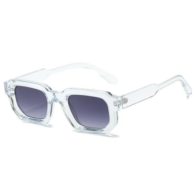 Retro Women's Small Frame Square Sunglasses UV400 Protection Fashion Street Photography Sun Glasses for Men and Women
