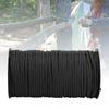 100m Outdoor Rock Parachute   Rope Survival Cord for   Hiking(Black)