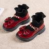 New Children's Princess Sock Boots Spring and Autumn Toddler Baby Sock Shoes Girls' Bowknot Pearl Sock Boots