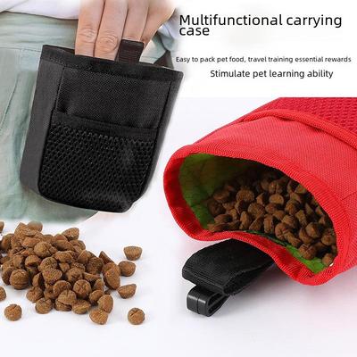 Tragbare Haustier-Snack-Bauchtasche für Outdoor-Hundespaziergänge, Training und Fütterung