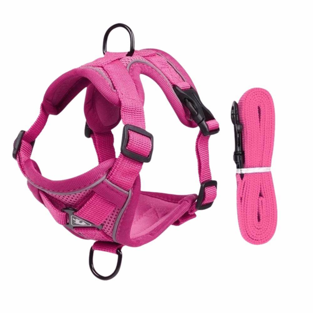 Adjustable Cat Harness and Leash Sets Reflective Dogs Accessories No-Pull Chest Strap  Outdoor
