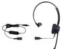 IPD Einzelohr-Headset mit Geräuschunterdrückung für PC-Softphones wie Microsoft Skype für Cisco und andere Kommunikationssoftwareprogramme IPH-250 USB-A