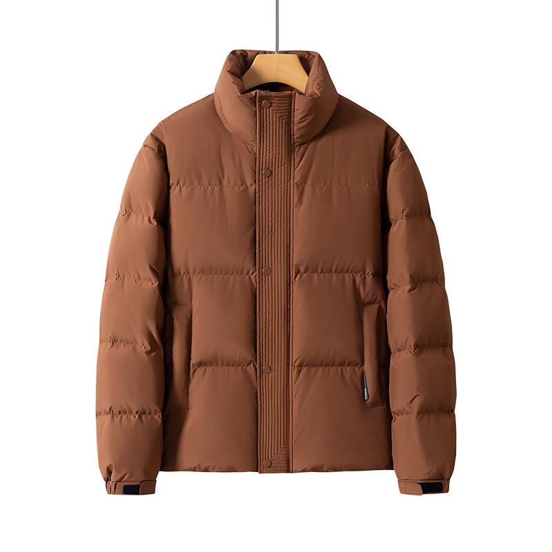 New Winter Trendy Down Jacket Men's Casual Stand-up Collar Thickened Short Bread Jacket Men's Winter Jacket