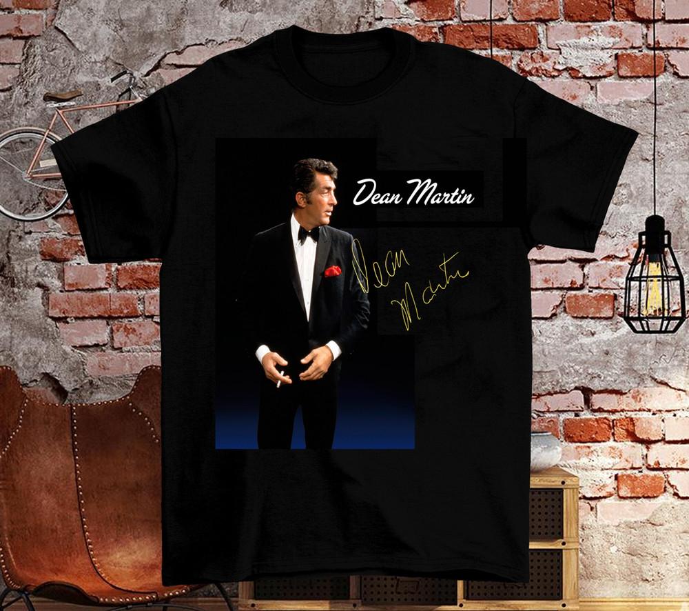 

HOT Dean Martin Short Sleeve Black All size Cotton XL