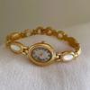 Vintage Watch Oval Quartz Waterproof Watches Women's Bracelet Wristwatch