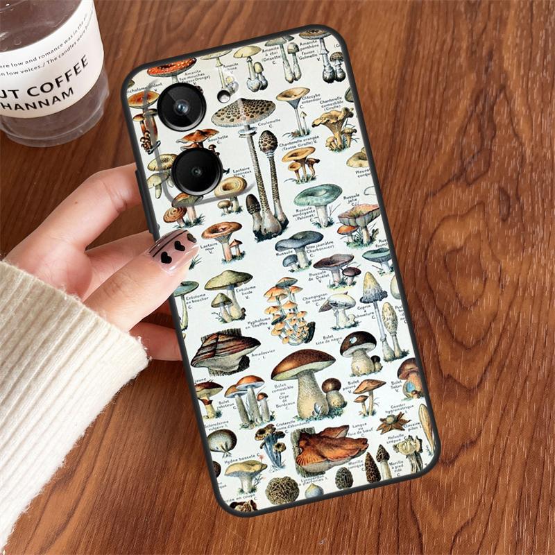 Mushroom Forest For Realme GT7 Pro GT6 15 10 11 12 13 14 Pro Plus C75 C65 C55 C63 C61 C53 C67 C35 C71 Case