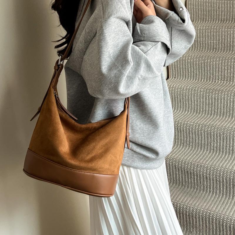 Women's Trendy Crossbody Autumn/Winter Bucket Bag