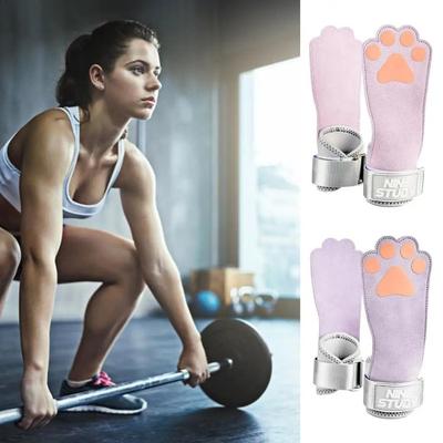 Leder Hundepfote Fitness Power Straps Rutschfeste Hundepfote Kreuzheben Power Straps Muskelaufbau