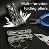 13 In 1 Multi Plier Folding Swiss Knife Pliers Hand Tool Screwdriver Multifunction Knife Tactical Knife Camping Multitools