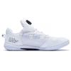 Li Ning Mage Shock Absorbing Non-Slip Wear-Resistant Low-Top Table Tennis Shoes Unisex Shoes White Black APPT003-2