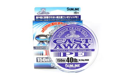 Sunline Żyłka P.E Cast Away 150m P.E 3 40lb (4876)