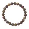 Festive Gifts Multicolor Natural Stone Beaded Bracelet Earthy Tone Fashion Jewelry For Men Women Daily Wear Gift