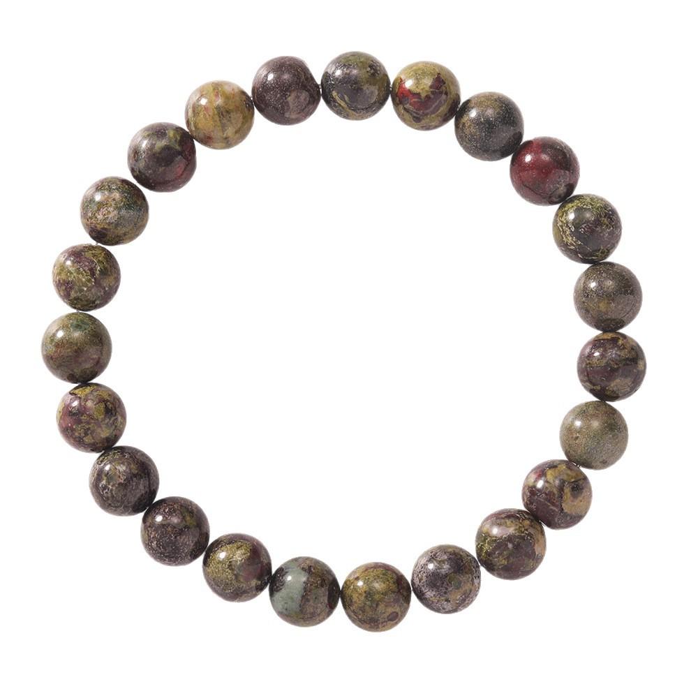 Festive Gifts Multicolor Natural Stone Beaded Bracelet Earthy Tone Fashion Jewelry For Men Women Daily Wear Gift