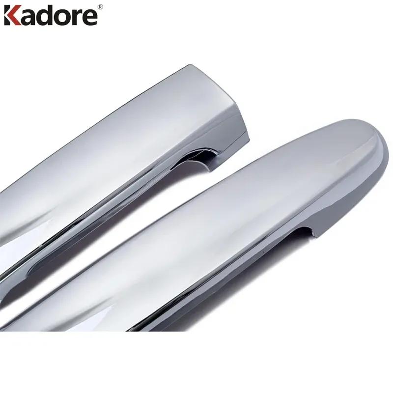 Door Handle Cover Trim For Toyota Vios Yaris Sedan 2013 2014 Chrome Car Side Door Handles Cartch Molding Overlay Accessories