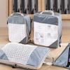 4-Piece Thickened Compressed Mesh Shoe & Luggage Storage Bags-Large Capacity,Multi-Functional & Organizers for Travel & Home Use