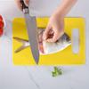 1pc, Colorful Plastic Cutting Board For Fruits And Vegetables