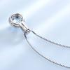 Umcho Blue Topaz Gemstone Pendants Necklaces For Women Pendant Brand Fine Wedding Jewelry Gift for Her