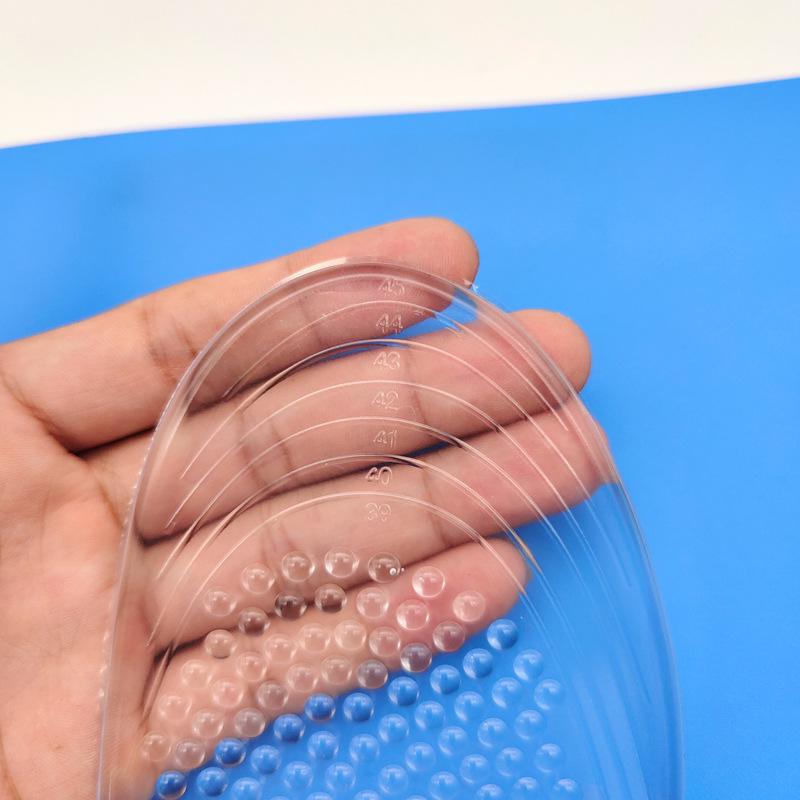 PU Silicone Non-Slip Shock-Absorbing Sports Insoles for Men & Women