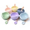 Silicone Suction Baby Bowl & Spoon Set for Feeding and Training