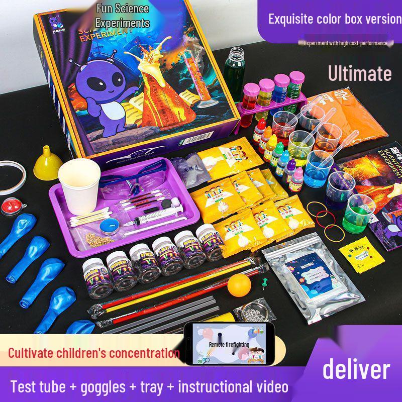 STEM Science Experiment Kit: Handmade Educational Toys for Kids and Students