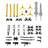 3D Action Figure Set (Assembly Completed) 2 Pcs, 3D Printed Multi-, 13 Action Figures, Multi-Articular Mobile Robot,Desktop Decorati