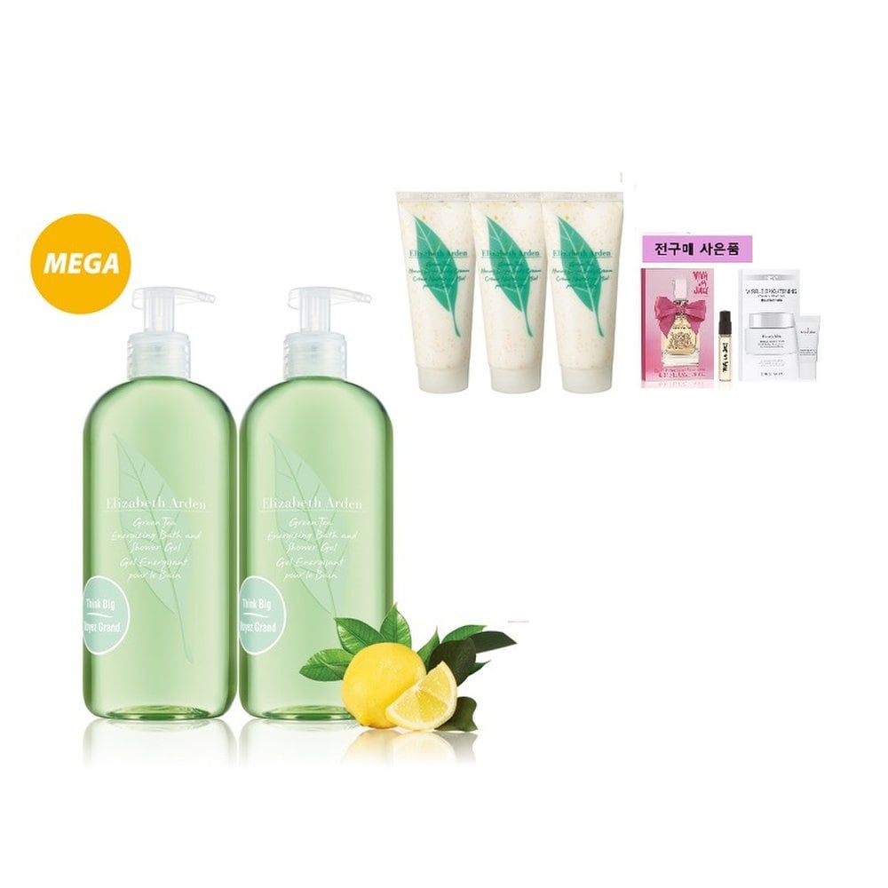 

Elizabeth Arden [Double] Green Tea Shower Gel Mega Size (500ml) Special_Green Tea Body Cream Added