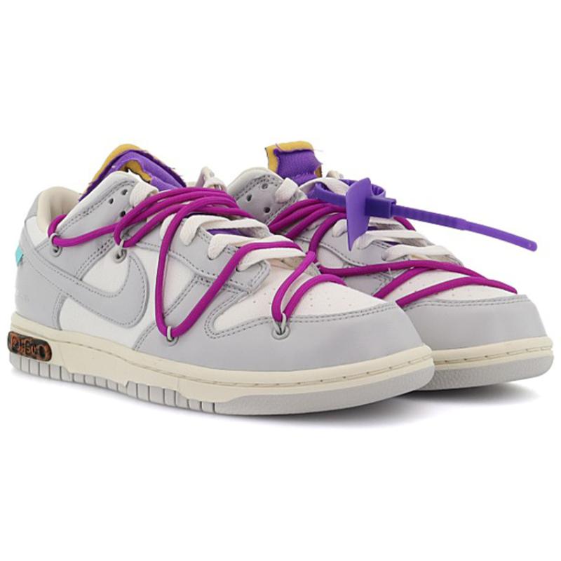 Nike Dunk Low Off White Lot 28 Of 50 Skate Shoes Sneakers DM1602-111