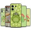 Cottagecore Frog Mushroom Aesthetic Phone Case For Redmi Note 12 13 Pro Plus 9 10 11 Pro 9S 10S 11S 12S Redmi 10C 12C 13C Cover