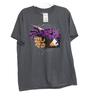 Disney Pixar Zurg Graphic Tee Gray Size L Mens Short Sleeve Cotton Blend