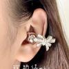 Suitable for earphone clips - star-shaped butterfly knot ear clips, with elegant and fashionable design, exquisite in quality.