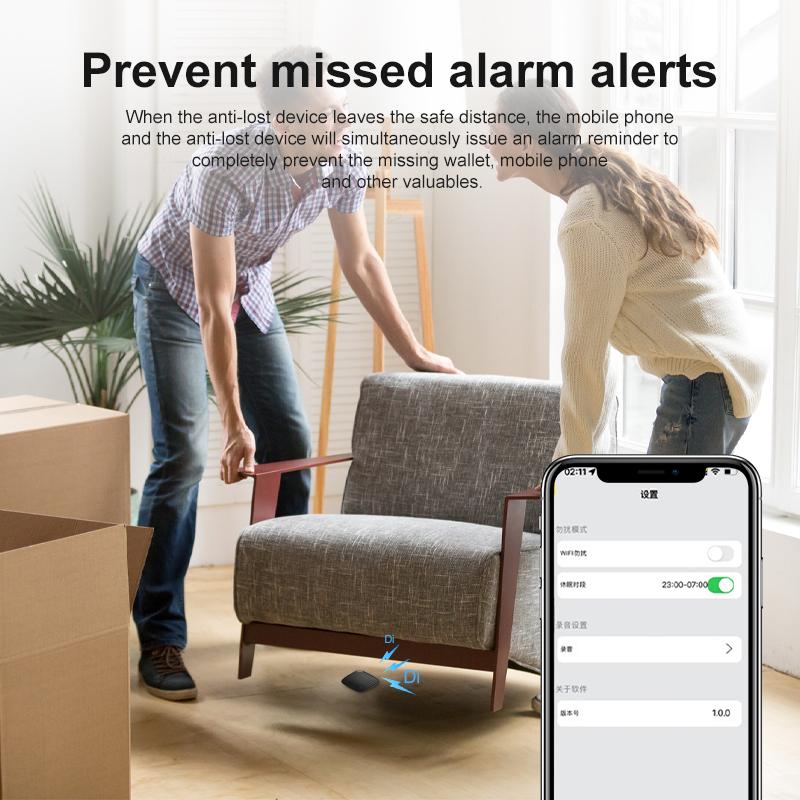 Mini GPS Tracker Anti Lost Device Let Kids Bag Wallet Tracking Bluetooth 5.0  Smart Finder Locator For IOS/ Android