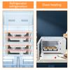 2Pcs Lunch Box 304 Stainless Steel Snack Container with Leak Proof Lid 2 Grids and 3 Grids Lunch Boxes for Student Office Worker