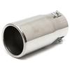 Punta Universale per Tubo di Scarico Auto Silenziatore Acciaio Inox Finitura Tubo di Coda Veicolo Auto Ricambi