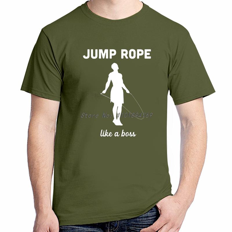 Jump Rope Workout Fashion Shirts Graphic Tee Summer Tops Tshirt New Arrival Goods Short Sleeved Tshirt For Unisex Cotton Tshirts