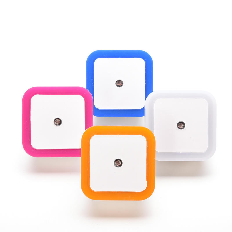 Auto Led Light Induction Sensor Control Bedroom Night Lights Bed Lamp Us Plug