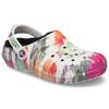 Crocs Zoccolo Classico Scarpa Tie Dye Multicolore Nero 206341-0C4