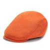 Cappello di lana, berretto da uomo tinta unita, cappello casual retro in avanti, visiera stagionale, cappello da donna