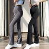 Maternity Flare Yoga Pants - Lightweight, Spring/Autumn Leggings, Summer Outerwear