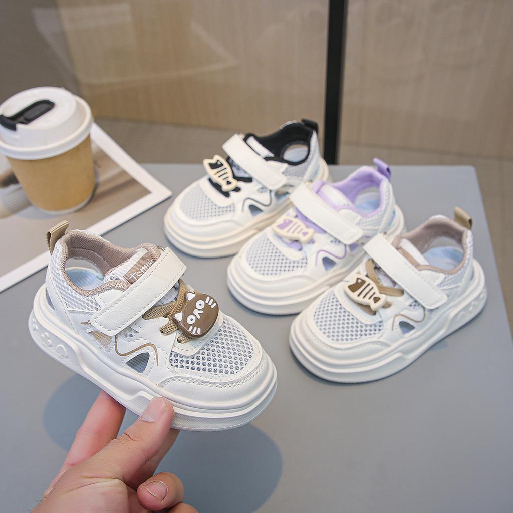 New Children Sports Sandals Fashion Summer Kids Sandals Boys Breathable Hollow-out Girls Causal Sneakers School Versatile