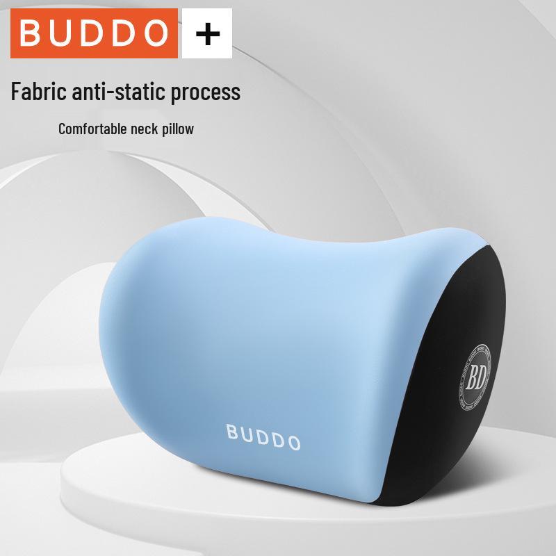 Car Headrest & Lumbar Support Memory Foam Pillow Set for Driver's Seat