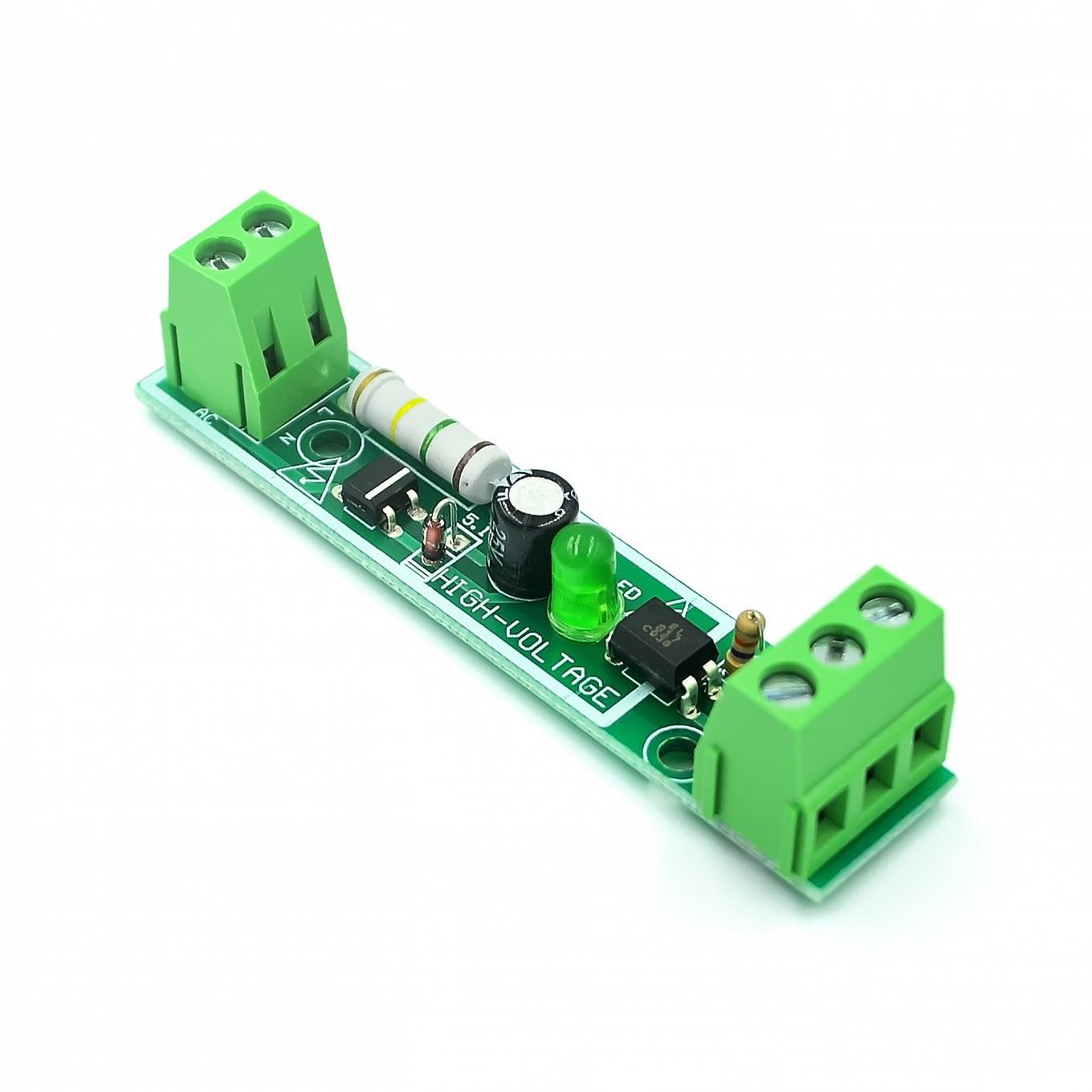 

AC 220V 1/3/8-канальний MCU TTL рівень 8-канальний оптоізолятор тестова плата ізольований детектор тестер модуль процесорів ПЛК